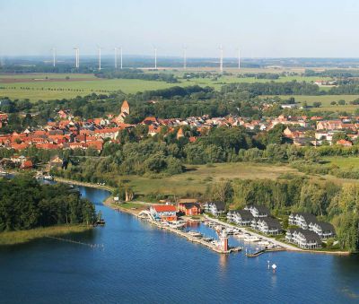 Plau von oben Plau von oben